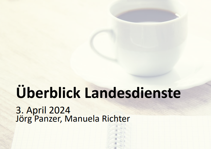 Read more about the article Folien der Coffee Lecture #1: Überblick RLP Landesdienste